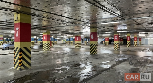 подземная парковка
