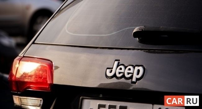 логотип, джип, Jeep, багажник