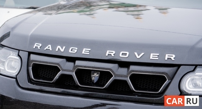 Range Rover, рейнджровер, логотип, радиатор