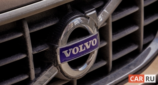 логотип, решетка радиатора, Вольво, Volvo