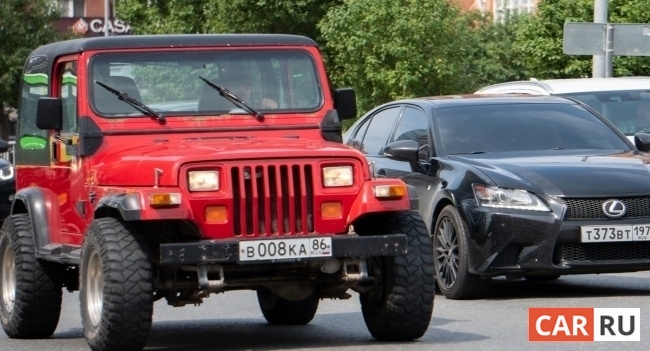 jeep, wrangler, джип, красный