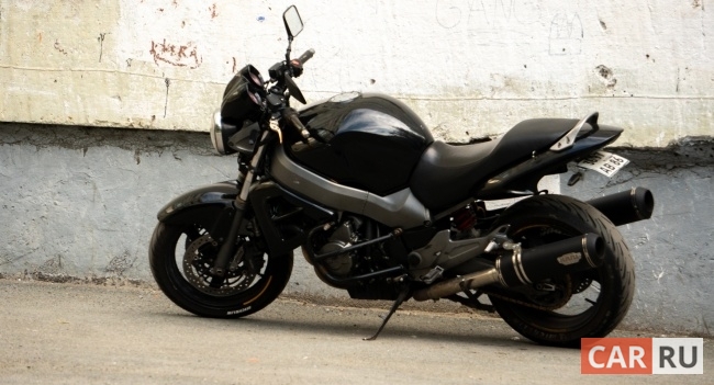 мотоцикл черный