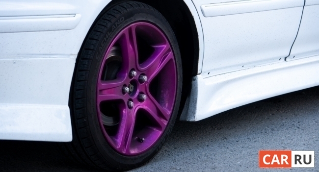 колесо, диск, фиолетовый