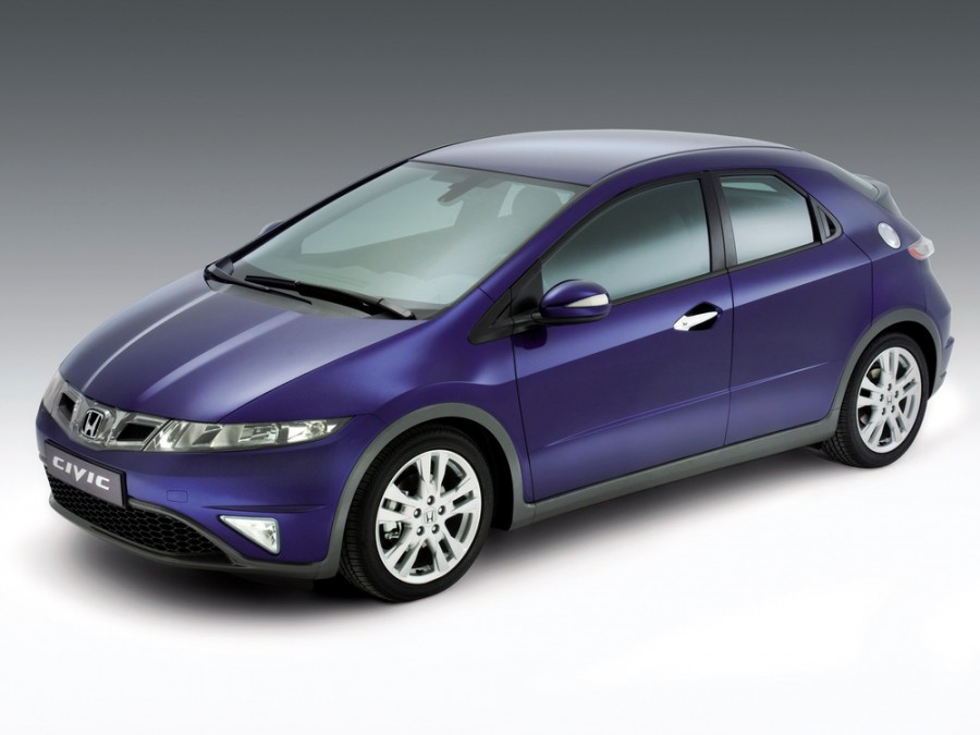 Honda Civic хетчбэк 5-дв., 2007–2012, 8 поколение [рестайлинг] - отзывы, фото и характеристики на Car.ru