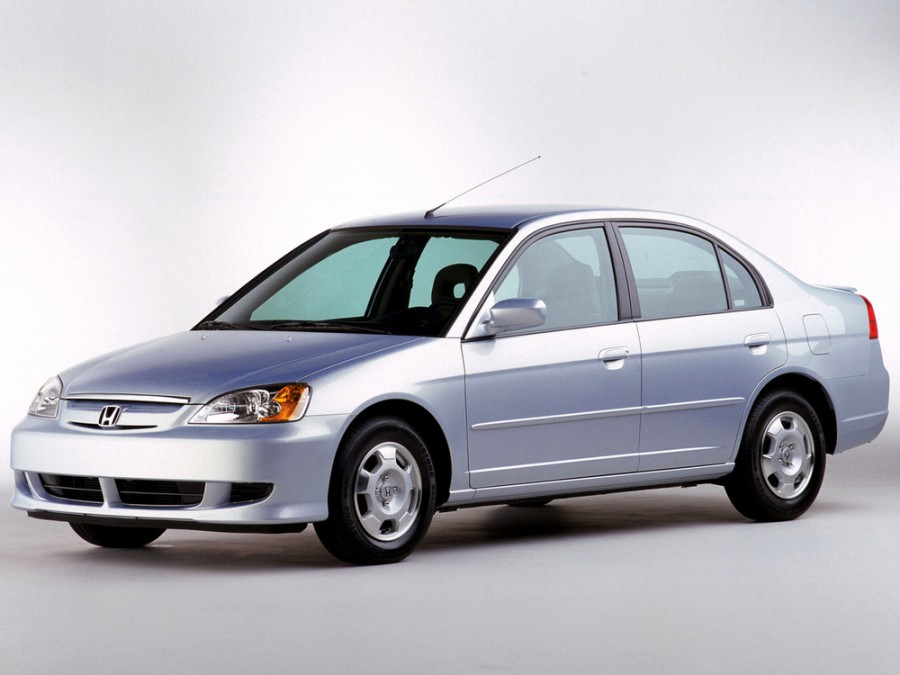 Honda Civic Hybrid седан 4-дв., 2000–2005, 7 поколение - отзывы, фото и характеристики на Car.ru