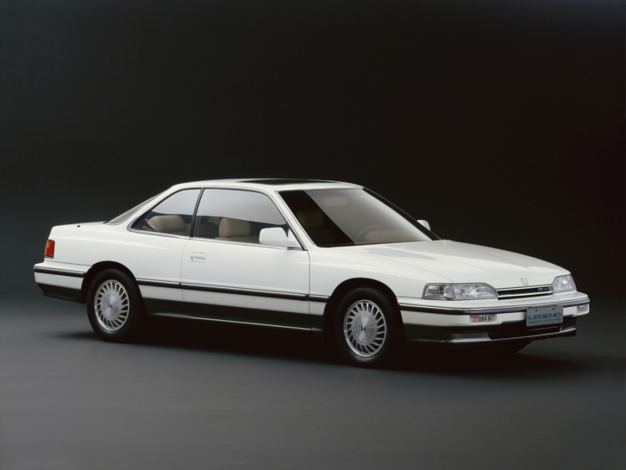 Honda Legend купе, 1985–1991, 1 поколение, 2.7 AT (180 л.с.), характеристики