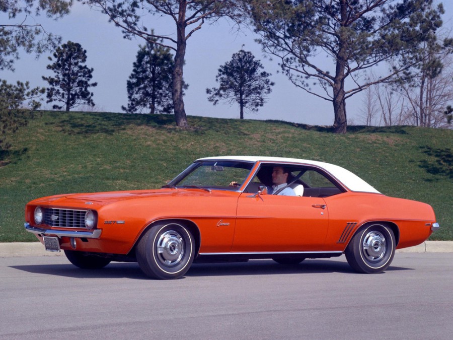 Chevrolet Camaro купе 2-дв., 1969, 1 поколение [2-й рестайлинг], 5.7 3MT (300 л.с.), характеристики
