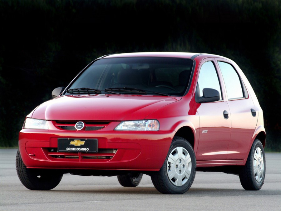 Chevrolet Celta хетчбэк 5-дв., 2001–2006, 1 поколение - отзывы, фото и характеристики на Car.ru