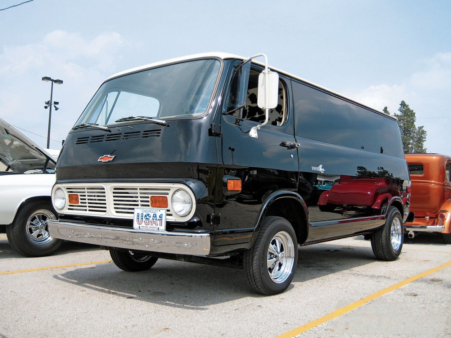 Chevrolet Chevy Van фургон, 1967–1970, 2 поколение, 3.8 Powerglide G20 (115 л.с.), характеристики