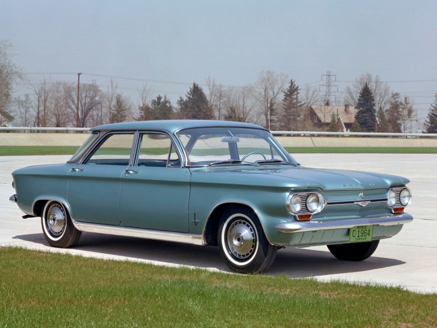 Chevrolet Corvair седан, 1964, 1 поколение [4-й рестайлинг], 2.7 Powerglide (110 л.с.), характеристики
