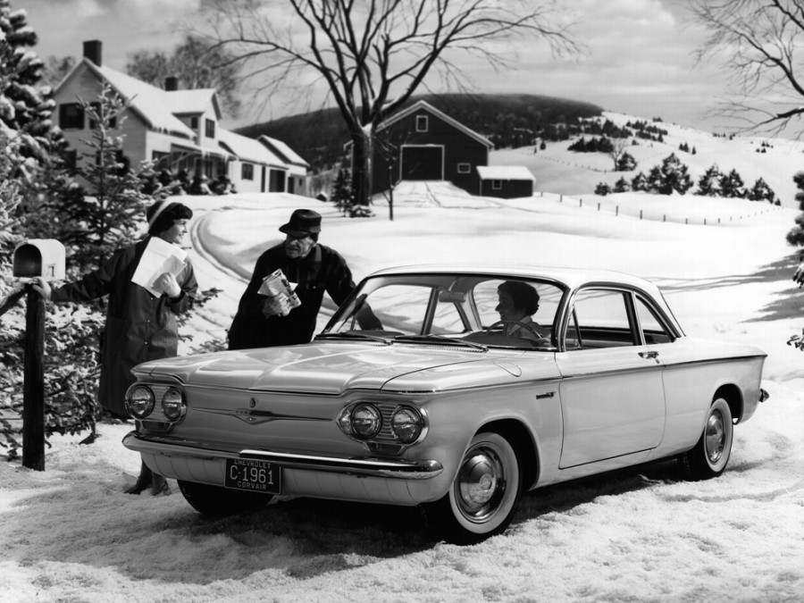 Chevrolet Corvair купе, 1961–1965, 1 поколение [рестайлинг] - отзывы, фото и характеристики на Car.ru