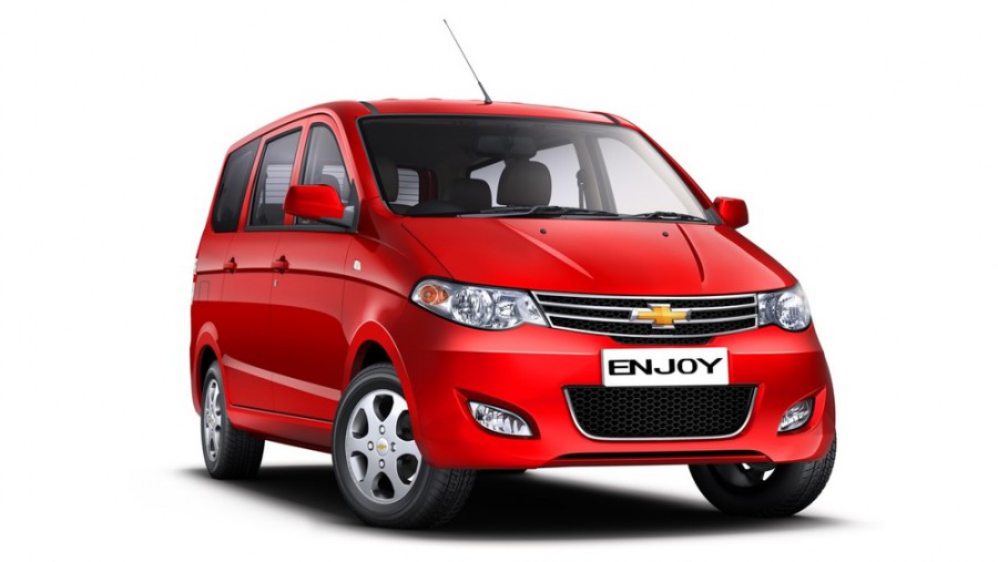 Chevrolet Enjoy минивэн, 2011–2016, 1 поколение, 1.4 MT (104 л.с.), характеристики