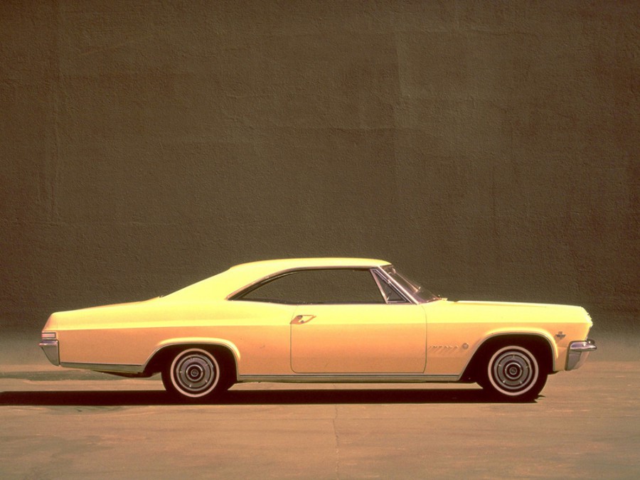Chevrolet Impala купе, 1965, 4 поколение, 4.6 MT Overdrive (195 л.с.), характеристики