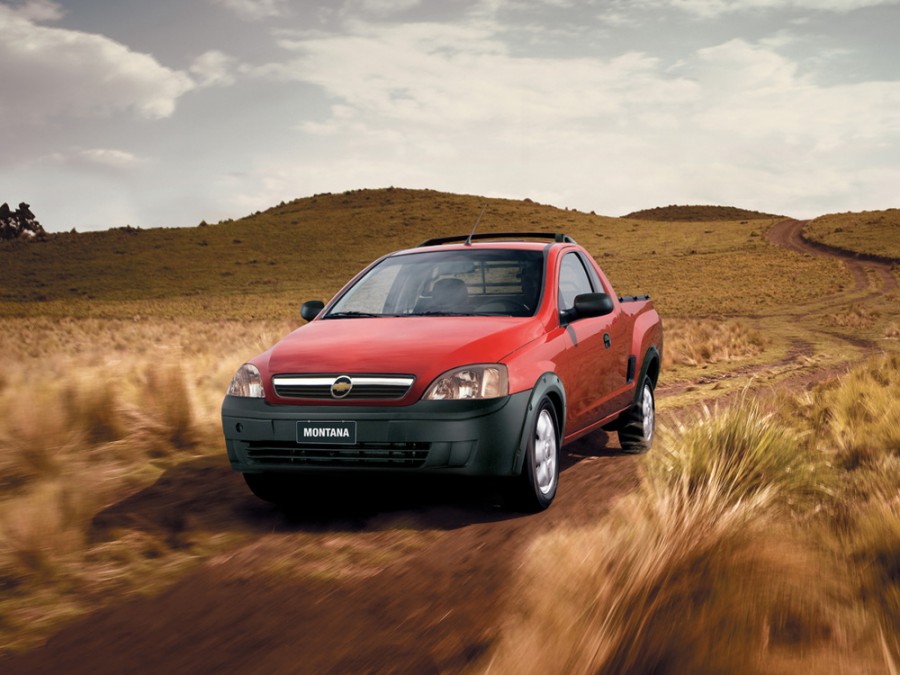 Chevrolet Montana пикап, 2003–2010, 1 поколение - отзывы, фото и характеристики на Car.ru