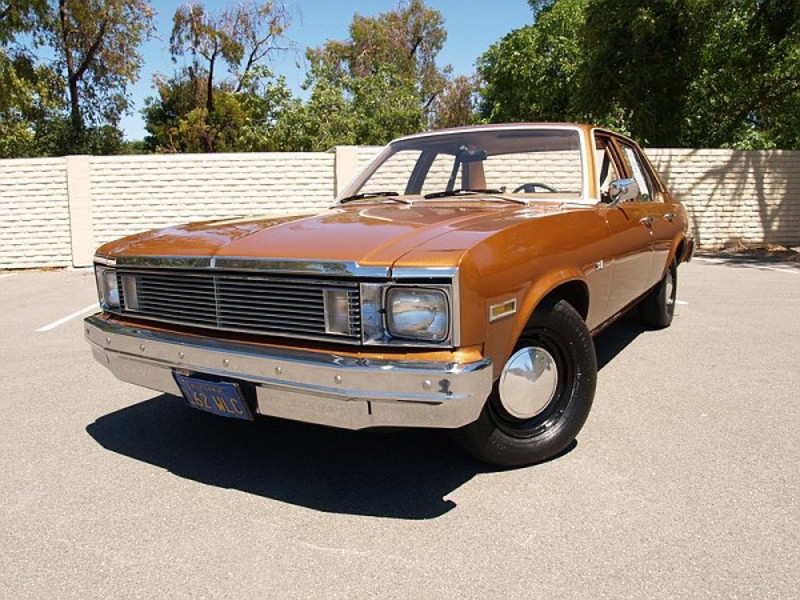 Chevrolet Nova седан, 1979, 4 поколение [4-й рестайлинг], 5.7 AT (165 л.с.), характеристики
