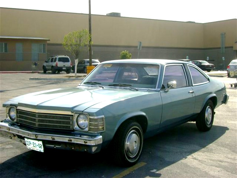 Chevrolet Nova Concours лифтбэк, 1978, 4 поколение [3-й рестайлинг], 4.1 MT (110 л.с.), характеристики