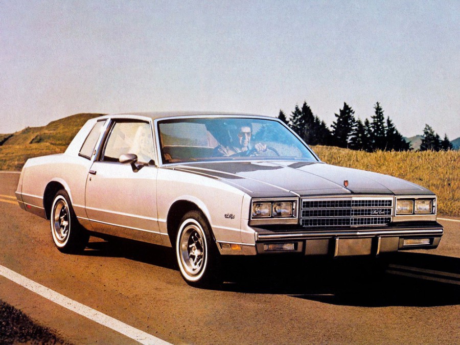 Chevrolet Monte Carlo купе, 1982, 4 поколение [рестайлинг], 3.8 AT California (110 л.с.), характеристики