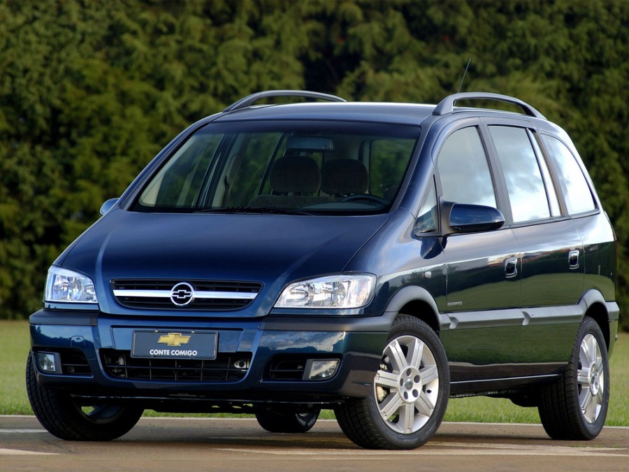 Chevrolet Zafira минивэн, 2004–2009, 1 поколение [рестайлинг] - отзывы, фото и характеристики на Car.ru
