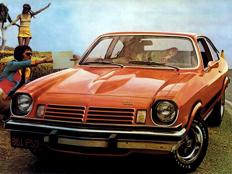 Chevrolet Vega купе 3-дв., 1973–1977, 1 поколение [рестайлинг], 2.3 Turbo Hydra-Matic (85 л.с.), характеристики