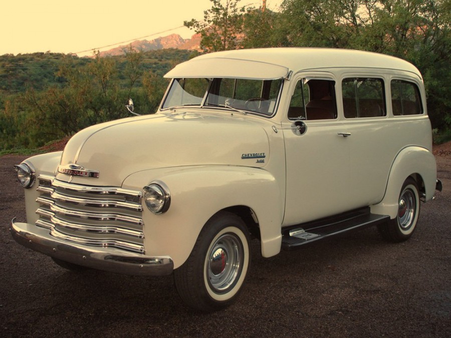 Chevrolet Suburban внедорожник, 1947–1955, 4 поколение, 3.5 4MT Synchro-mesh (90 л.с.), характеристики