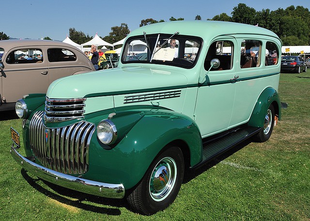 Chevrolet Suburban внедорожник, 1941–1946, 3 поколение, 3.5 MT Syncro-mesh (90 л.с.), характеристики