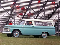 Chevrolet Suburban, 6 поколение [рестайлинг], Внедорожник, 1963–1966