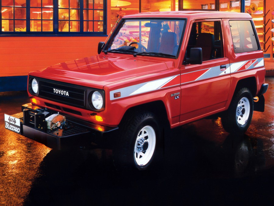 Toyota Blizzard внедорожник, 1984–1990, LD20, 2.4 D MT (84 л.с.), характеристики