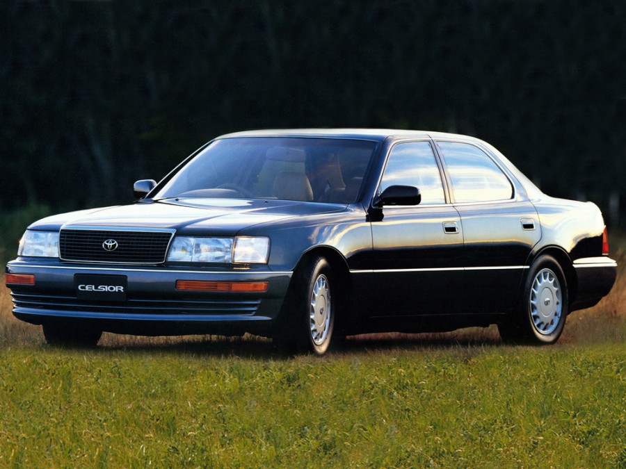 Toyota Celsior седан, 1989–1992, F10 - отзывы, фото и характеристики на Car.ru