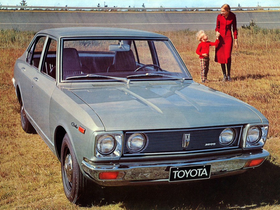 Toyota Carina седан 4-дв., 1970–1977, A10, 1.4 MT (87 л.с.), характеристики