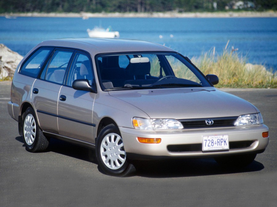 Toyota Corolla универсал, 1991–1999, E100, 1.8 AT (105 л.с.), характеристики