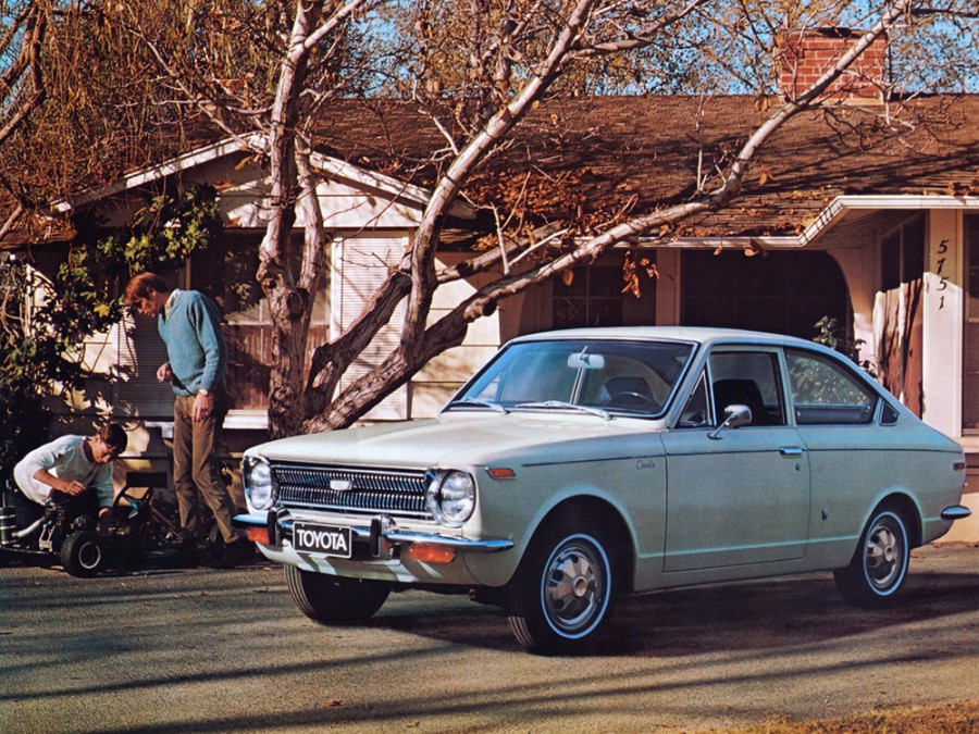 Toyota Corolla Sprinter купе, 1966–1970, E10 - отзывы, фото и характеристики на Car.ru