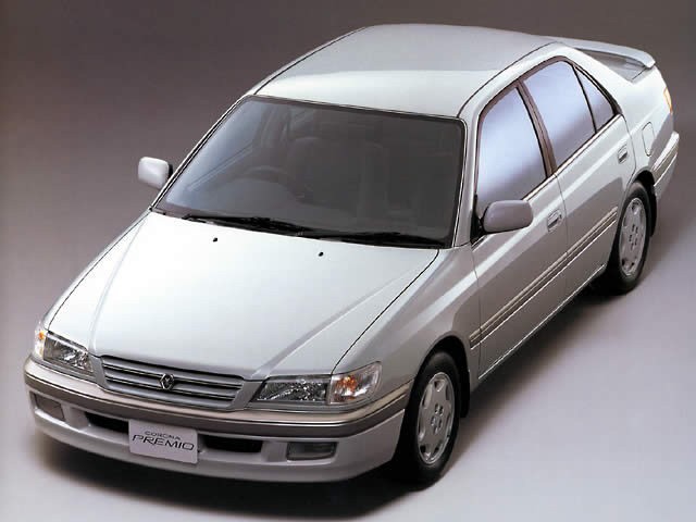 Toyota Corona Premio седан, 1997–2001, T210, 1.6 MT (105 л.с.), характеристики
