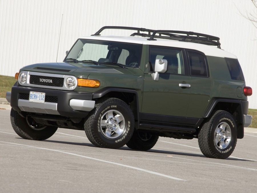 Toyota FJ Cruiser внедорожник 5-дв., 2010–2016, 1 поколение [рестайлинг], 4.0 AT (264 л.с.), характеристики