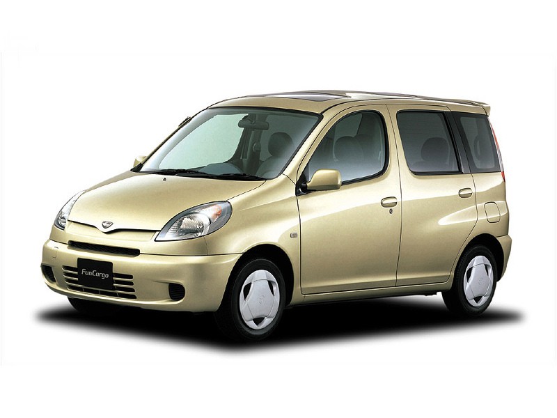 Toyota Fun Cargo минивэн, 1999–2016, 1 поколение, 1.3 MT (86 л.с.), характеристики