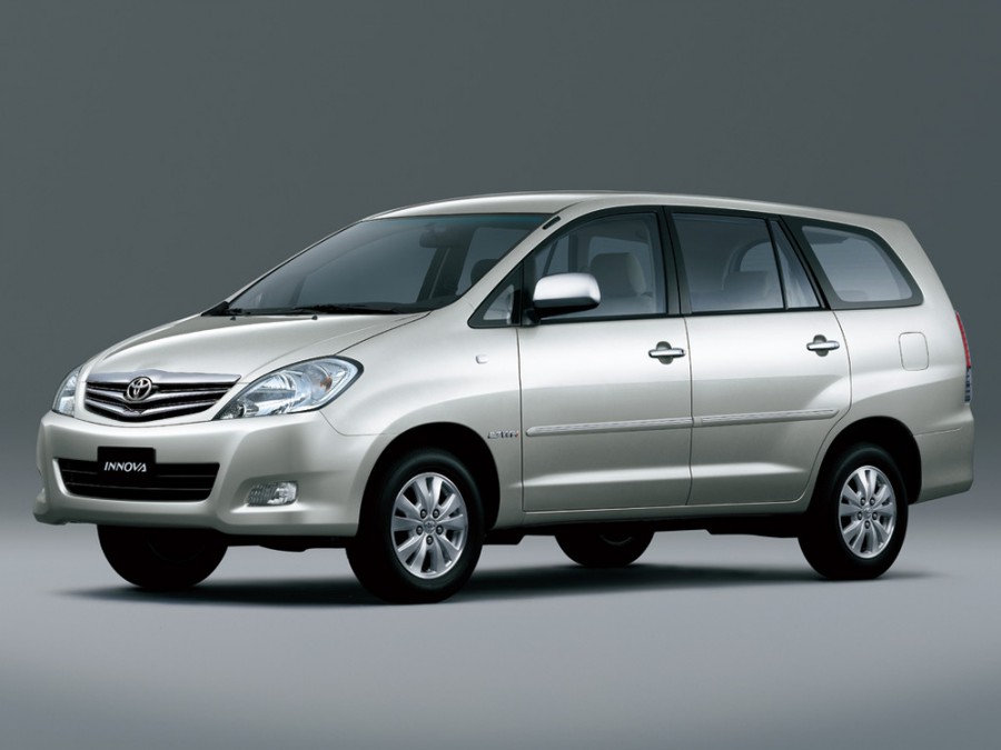 Toyota Innova минивэн, 2008–2011, 1 поколение [рестайлинг], 2.0 MT 8seat (132 л.с.), характеристики