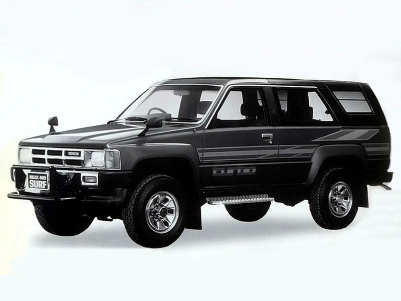 Toyota Hilux Surf внедорожник, 1984–1988, 1 поколение - отзывы, фото и характеристики на Car.ru