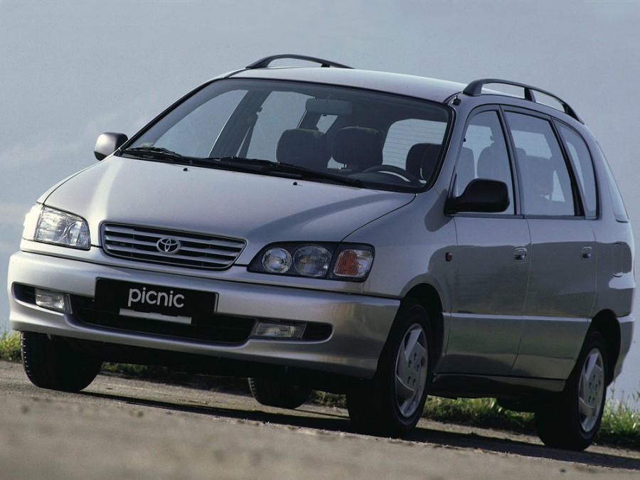 Toyota Picnic минивэн, 1996–2001, 1 поколение, 2.0 AT (128 л.с.), характеристики