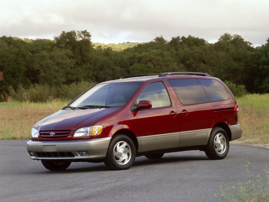 Toyota Sienna минивэн, 2001–2003, 1 поколение [рестайлинг], 3.0 AT (213 л.с.), характеристики