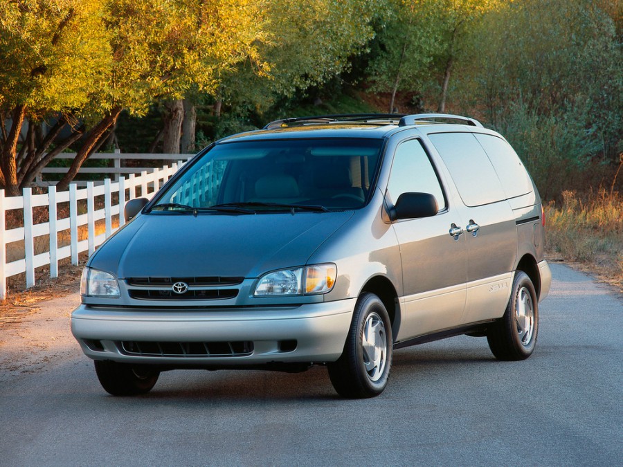 Toyota Sienna минивэн, 1997–2001, 1 поколение - отзывы, фото и характеристики на Car.ru
