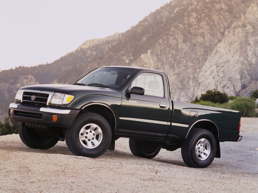 Toyota Tacoma Regular пикап 2-дв., 1998–2000, 1 поколение [рестайлинг], 2.4 AT Overdrive (142 л.с.), характеристики