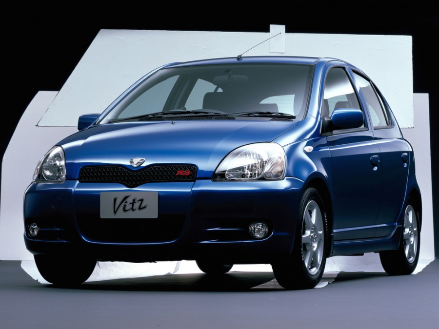 Toyota Vitz RS хетчбэк 5-дв., 2001–2005, XP10 [рестайлинг], 1.3 AT (88 л.с.), характеристики