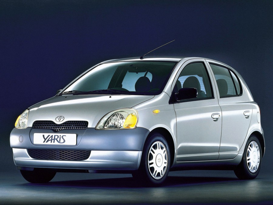 Toyota Yaris хетчбэк 5-дв., 1999–2003, P1, 1.5 AT (105 л.с.), характеристики