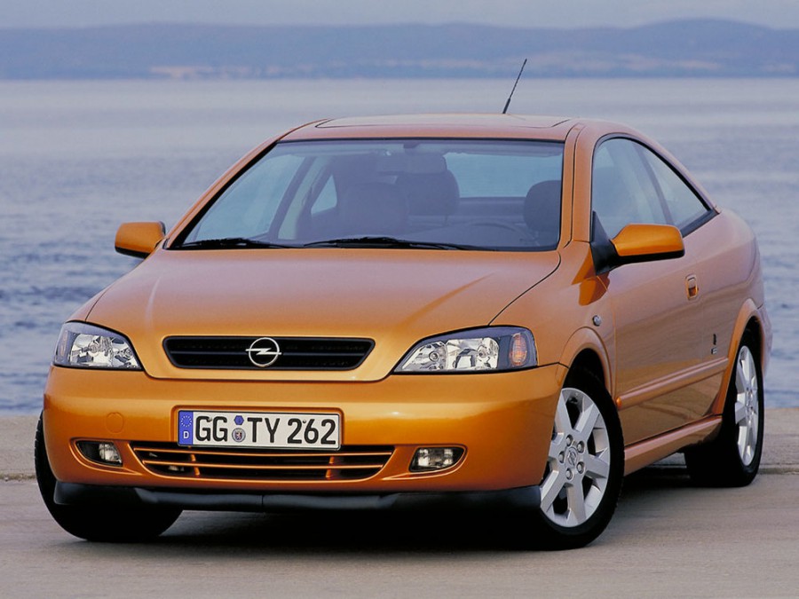 Opel Astra купе 2-дв., 1998–2009, G, 2.0 Turbo MT (190 л.с.), характеристики