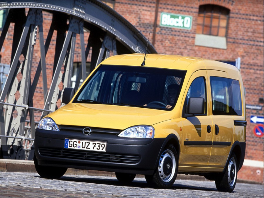 Opel Combo Tour минивэн, 2001–2005, C, 1.6 MT (87 л.с.), характеристики