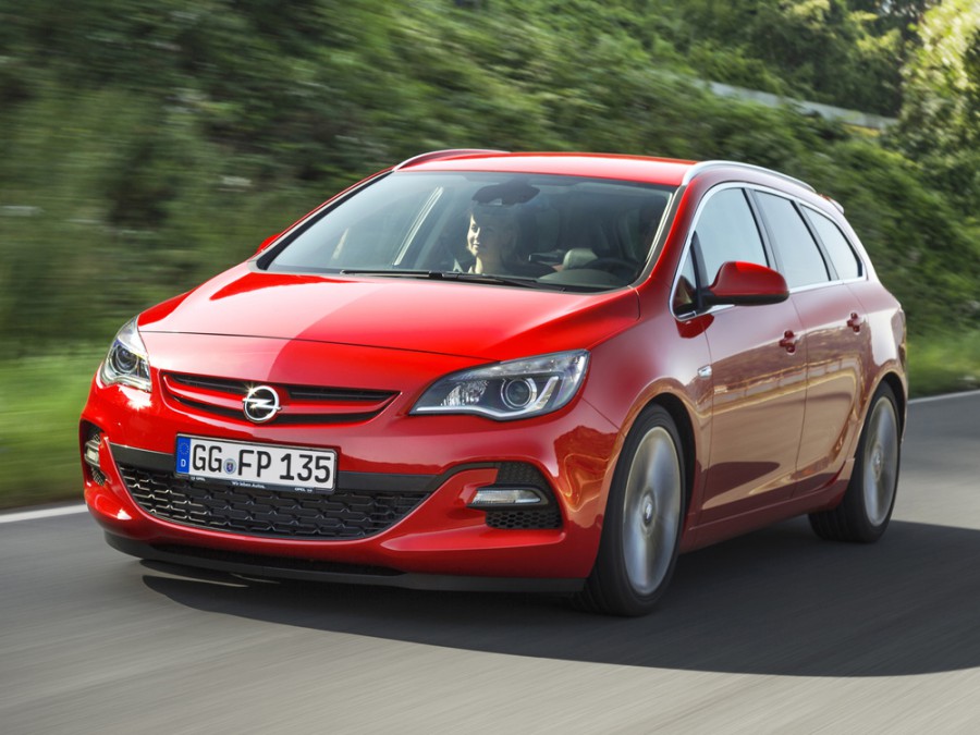 Opel Astra BiTurbo Sports Tourer универсал 5-дв., 2012–2016, J [рестайлинг] - отзывы, фото и характеристики на Car.ru