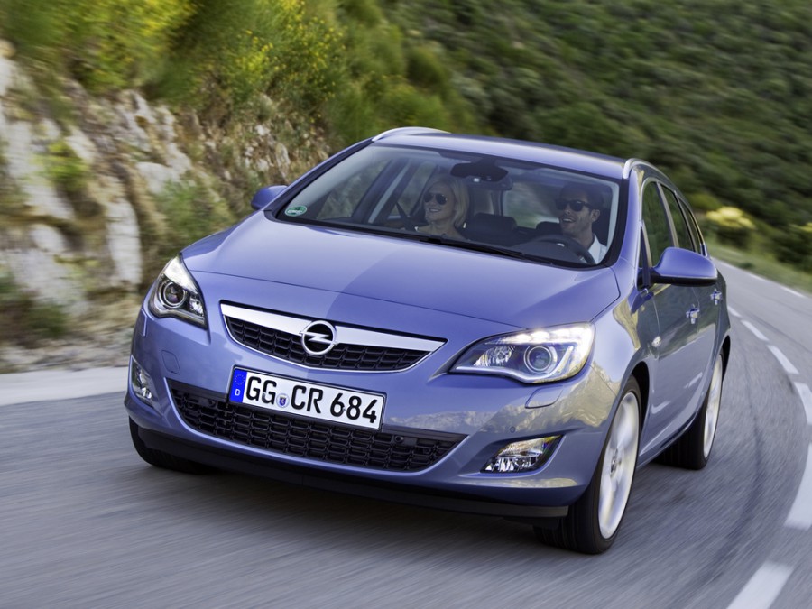 Opel Astra Sports Tourer универсал, 2009–2015, J, 1.6 AT (115 л.с.), Enjoy, характеристики