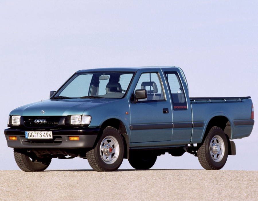 Opel Campo Sportscab пикап 2-дв., 1997–2001, 1 поколение [рестайлинг], 2.5 TD MT 4x4 (100 л.с.), характеристики
