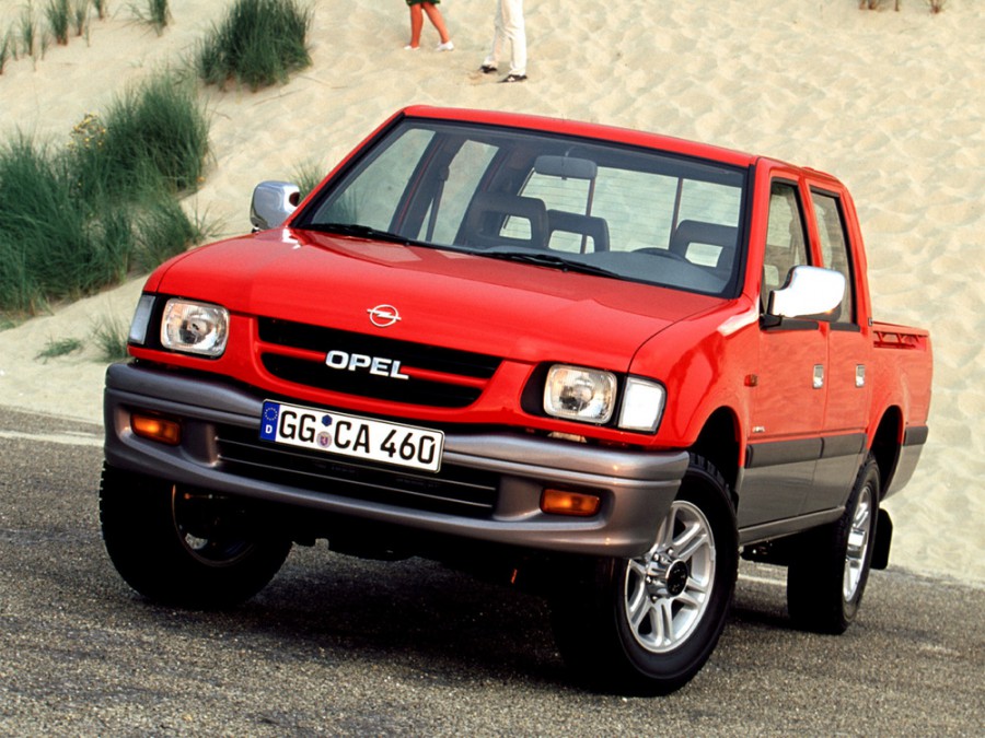 Opel Campo пикап, 1997–2001, 1 поколение [рестайлинг], 2.5 TD Euro III MT 4x4 (76 л.с.), характеристики