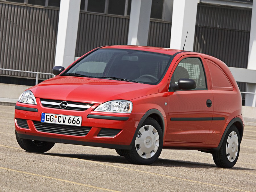 Opel Corsa Van фургон, 2003–2006, C [рестайлинг], 1.2 MT (80 л.с.), характеристики