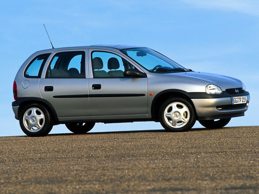 Opel Corsa хетчбэк 5-дв., 1997–2000, B [рестайлинг], 1.2i MT (45 л.с.), характеристики